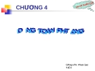 Bài giảng: Dạng toàn phương