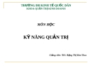 tổng quan về kỹ năng quản trị