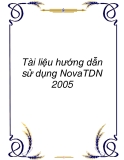 Tài liệu hướng dẫn sử dụng NovaTDN 2005