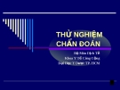 THỬ NGHIỆM CHẨN ĐOÁN