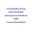 N-Terminal Pro–B-Type Natriuretic Peptide and Long-Term Mortality in Stable Coronary Heart Disease