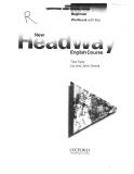 New Headway Beginner Workbook with key Tim Falla Liz and Jonh Soars