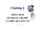 Phân tích đánh giá chi phí và hiệu quả đầu tư