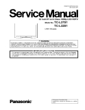 Service Manual 32 Inch/37 inch Class 1080p LCD HDTV