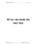 Sổ tay vận hành cho máy tiện