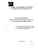 đề tài: "BÁO CÁO TỔNG QUAN HIỆN TRẠNG NĂNG LƯỢNG - ĐIỆN LỰC VÙNG ĐỒNG BẮNG SÔNG HỒNG "