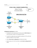 CCNA1 SKILL BASED EXAMINATION - Number 10