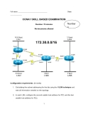 CCNA1 SKILL BASED EXAMINATION - Number 1