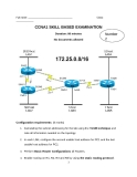 CCNA1 SKILL BASED EXAMINATION - Number 2