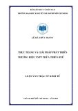 Luận văn:  THỰC TRẠNG VÀ GIẢI PHÁP PHÁT TRIỂN THƯƠNG HIỆU VNPT THỪA THIÊN HUẾ