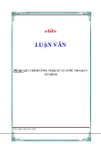 Đề tài: " QUY TRÌNH CÔNG NGHỆ XỬ LÝ NƯỚC THẢI KCN  TÂN BÌNH"