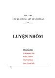 đề tài: " CÁC QUÁ TRÌNH SẢN XUẤT CƠ BẢN CỦA LUYỆN NHÔM "