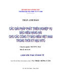 Đề tài : Các giải pháp phát triển nghiệp vụ bảo hiểm hàng hải cho các công ty bảo hiểm Việt Nam trong thời kỳ hậu WTO