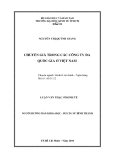 Đề tài: CHUYỂN GIÁ TRONG CÁC CÔNG TY ĐA QUỐC GIA Ở VIỆT NAM