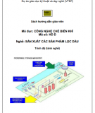 Sách hướng dẫn giáo viên: Công nghệ chế biến khí (Dự án giáo dục kỹ thuật và dạy nghề)