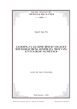 Luận văn: TÁCH DÒNG VÀ XÁC ĐỊNH TRÌNH TỰ NUCLEOTIT MỘT SỐ ĐOẠN TRONG GENOME CỦA VIRUT VÀNG LÙN LÚA (RGSV) TẠI VIỆT NAM