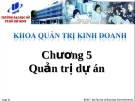 Chương 5: Quản trị dự án