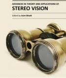 ADVANCES IN THEORY AND APPLICATIONS OF STEREO VISION