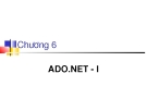 Chương 6 ADO.NET ­ I