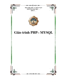 Giáo trình PHP– MYSQL