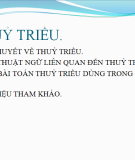 Tài liệu thủy triều 