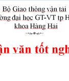 Luận văn triển khai và áp dụng công ước solas 74 và các nghị định bổ sung trong hoạt động quản lý ở một công ty vận tải biển việt nam 