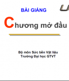 Bài giảng môn sức bền vật liệu 