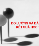 Đo lường và đánh giá kết quả học tập 