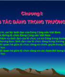 Công tác đảng trong trường học