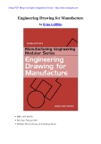 Engineering Drawing for Manufacture by Brian Griffiths