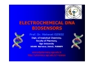 ELECTROCHEMICAL DNA BIOSENSORS