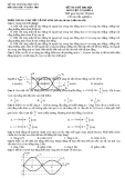 Đề Thi Thử Đại Học Môn Vật Lý Khối A- đề số 4