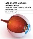 AGE RELATED MACULAR  DEGENERATION –   THE RECENT ADVANCES   IN BASIC RESEARCH  AND CLINICAL CARE