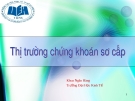 Thị trường chứng khoán sơ cấp -