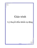 Giáo trìnhLý thuyết điều khiển tự động