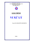 Giáo trình Vi xử lý - ThS. Phạm Hùng Kim Khánh