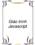 Giáo trình môn học Javascript