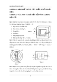 BÀI TẬP KỸ THUẬT ĐIỆN 1