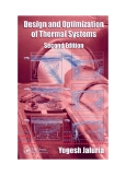 design and optimization of thermal systems A Series of Textbooks and Reference Books Founding