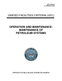 UNIFIED FACILITIES CRITERIA (UFC) OPERATION AND MAINTENANCE: