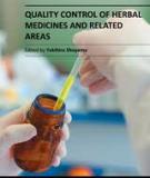 QUALITY CONTROL OF HERBAL MEDICINES AND RELATED AREAS
