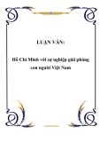 LUẬN VĂN:  Hồ Chí Minh với sự nghiệp giải phóng con người Việt Nam