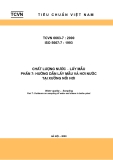 Chất lượng nước - lấy mẫu .Phần 7: Hướng dẫn lấy mẫu và hơi nước tại xưởng nồi hơi