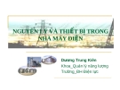 Nguyên lý và thiết bị trong nhà máy điện - Dương Trung Kiên