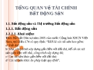 Tổng quan về Tài chính Bất động sản