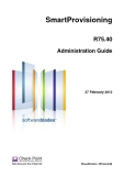 SmartProvisioning R75.40 Administration Guide