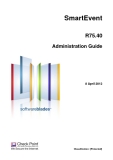 SmartEvent R75.40 Administration Guide