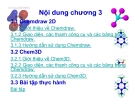 Chuong 3 Sử dụng chemoffice