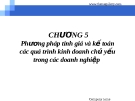 NGUYÊN LÝ KẾ TOÁN (ThS. Nguyễn Thu) - Chương 5