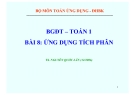 Ứng dụng tích phân